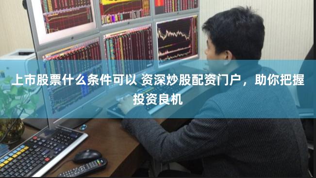 上市股票什么条件可以 资深炒股配资门户，助你把握投资良机